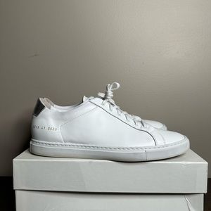 Women by Common Projects retro low white/silver